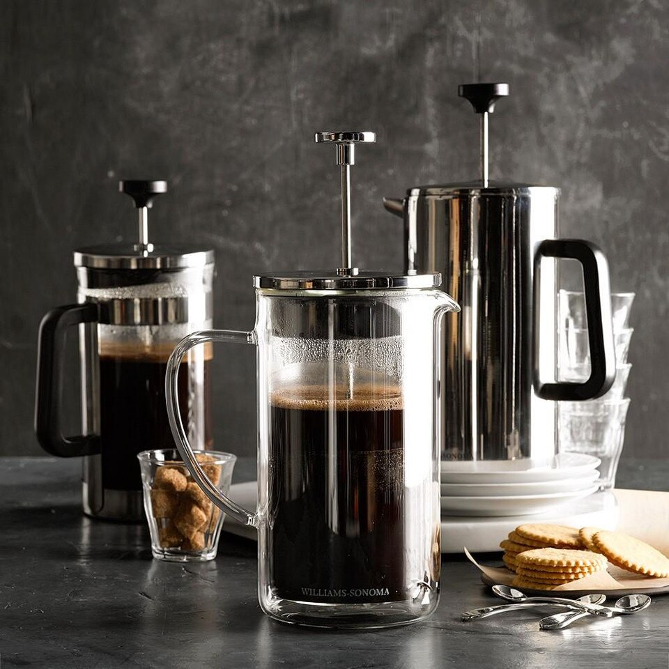 Williams Sonoma DoubleWall Glass French Press Williams Sonoma AU